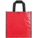 Bolsa de la compra en polipropileno rojo