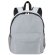 Mochila reflectante Brighter en poliéster reciclado RPET plata detalle 4