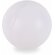Pelota antiestrés de plástico pu blanca con logo