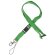 Lanyard cierre de seguridad Riga verde