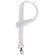 Lanyard metalico Lituan blanco