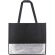 Bolsa lafayette blanco-plata negro/plata