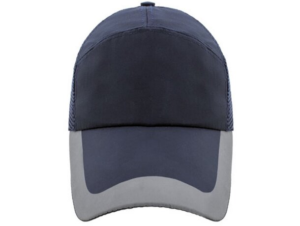 Gorra visera larga hamilton azul marino