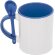 Mug sublimación publicitario redondo 350ml bicolor cuchara incluida