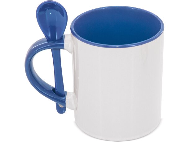 Mug sublimacion redonda con cuchara Neiva verde