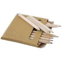Caja para colorear con lápices