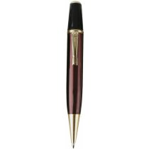 Bolígrafo metálico mini con dorado personalizado burdeos Bolígrafo metálico mini con dorado personalizado burdeos