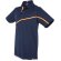 Polo técnico unisex con detalles bandera Azul marino