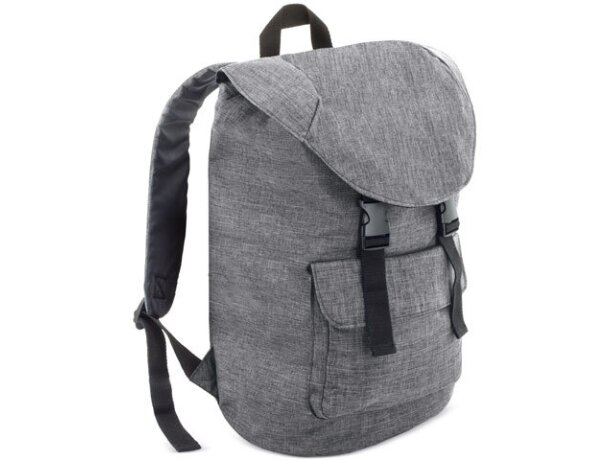 Mochila doble proteccion ordenador gris