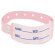 Pulsera registro nacimiento Mater rosa