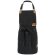 Delantal waterproof Delicatessen con bolsillos multiusos Negro detalle 6