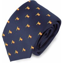Corbata con diseño de bandera de España personalizada Corbata con diseño de bandera de España personalizada