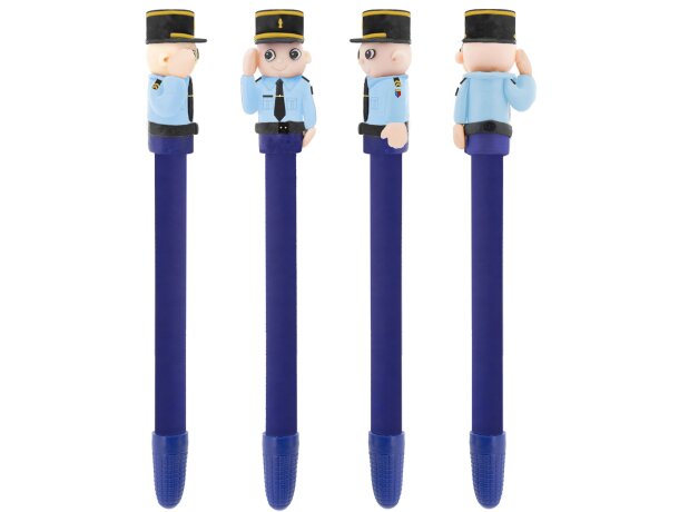 Boligrafo artesanal Gendarme personalizado