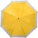 Paraguas automático con mango y detalles del mismo color Amarillo