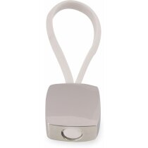 Llavero original rectangular con cinta de silicona