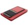 Bloc con bolígrafo y portatarjetas pierre cardin rojo
