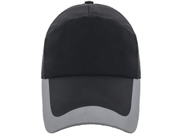 Gorra visera larga hamilton negro