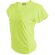 Camiseta técnica fluor Club Náutico Baygor amarillo