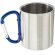Taza acero con mosquetón para colgar Venture