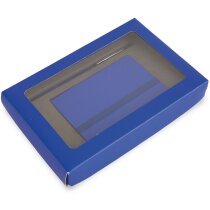 Set de bolígrafo y cuaderno personalizado azul Set de bolígrafo y cuaderno personalizado azul
