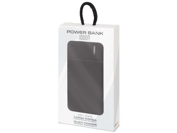 Power bank Racing con grabado láser iluminado detalle 2