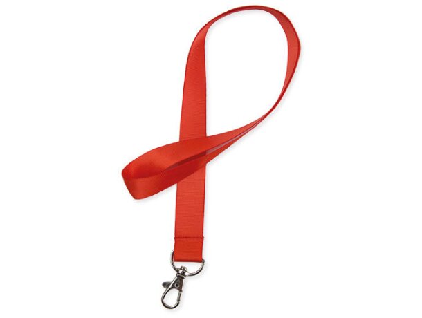 Lanyard metalico Lituan rojo