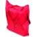 Bolsa plegable y funda con cremallera Poppy personalizada rojo