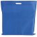 Bolsa cuadrada de non woven azul royal