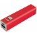 Powerbank de aluminio en varios colores personalizado rojo