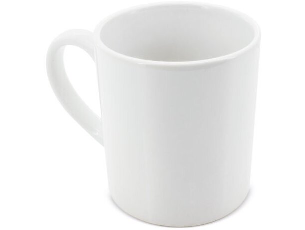 Mug sublimacion 250 ml blanca Lungo personalizado blanco