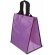 Bolsa de la compra lila con logo