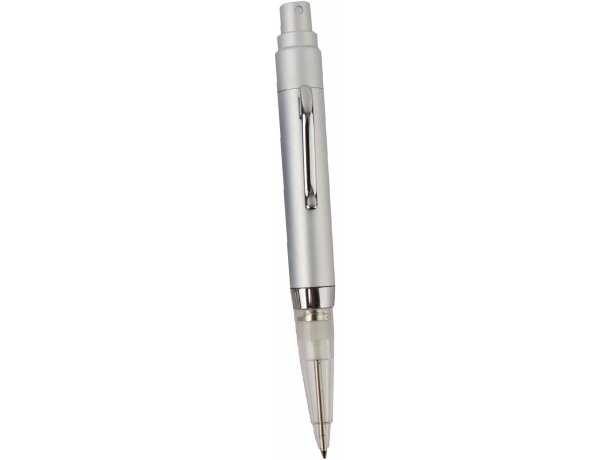 Bolígrafo en color plata personalizado plata