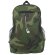 Mochila con bolsillo de rejilla y salida auriculares camuflaje