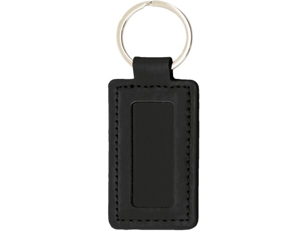 Llavero polipiel Valexa con grabado láser efecto espejo Verde detalle 12