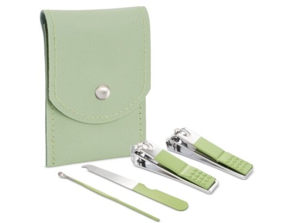 Set de manicura Primor con estuche PU y herramientas de acero detalle 5