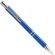 Bolígrafo automático de metal azul