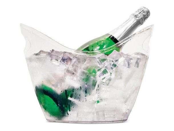 Cubitera profesional 4 litros Antártic con asas laterales PET detalle 3