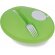 set ensaladera oval con tenedor personalizado verde