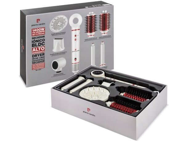 Secador iónico BLDC con 8 accesorios Pierre Cardin Milano detalle 8