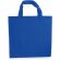 Bolsa de non woven 38 x 35 cm azul royal barata
