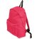Mochila con bolsillo exterior pequeño fucsia