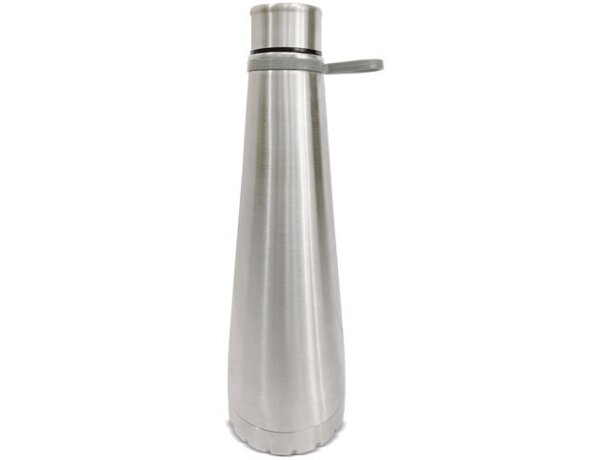 Botella acero "disen" plata