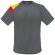 Camiseta técnica bandera D&F Galdana en poliéster transpirable Gris detalle 12