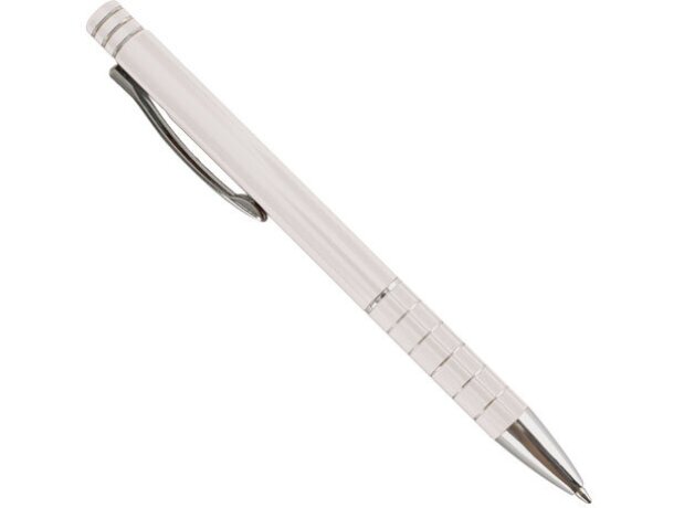 Bolígrafo de aluminio de pierre cardin blanco