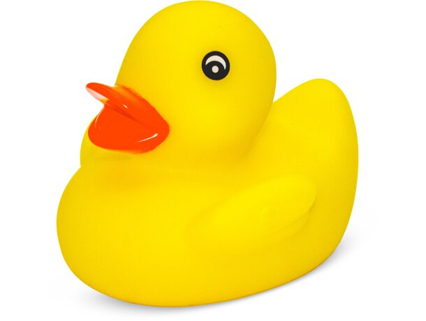 Patito de goma Petri en PVC para baño y diversión infantil Rojo detalle 6