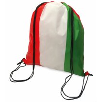 Bolsa mochila con cuerdas con bandera de Italia Bolsa mochila con cuerdas con bandera de Italia