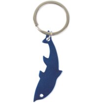 Llavero delfín aluminio barato azul Llavero delfín aluminio barato azul