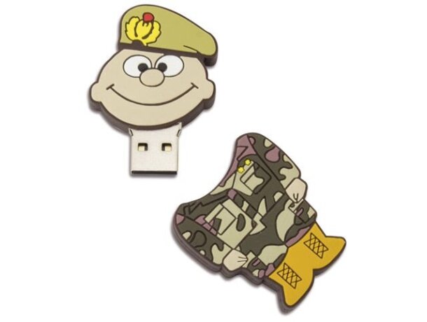 USB Soldado 32gb con opción de grabación personalizada detalle 1