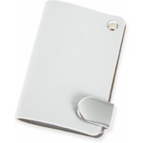 Tarjetero elegante de diseño personalizado blanco Tarjetero elegante de diseño personalizado blanco