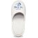 Zapatillas acabado de rizo en algodón blanca personalizado